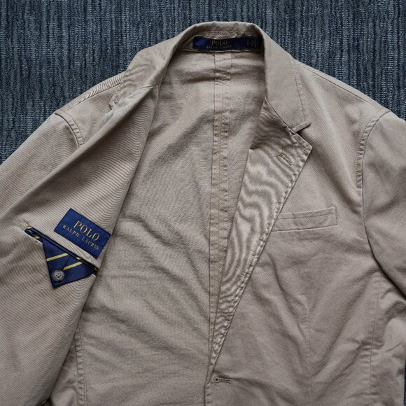 Polo Ralph Lauren Unconstructed Tailored Chino Jacket - Picture 6 of 11